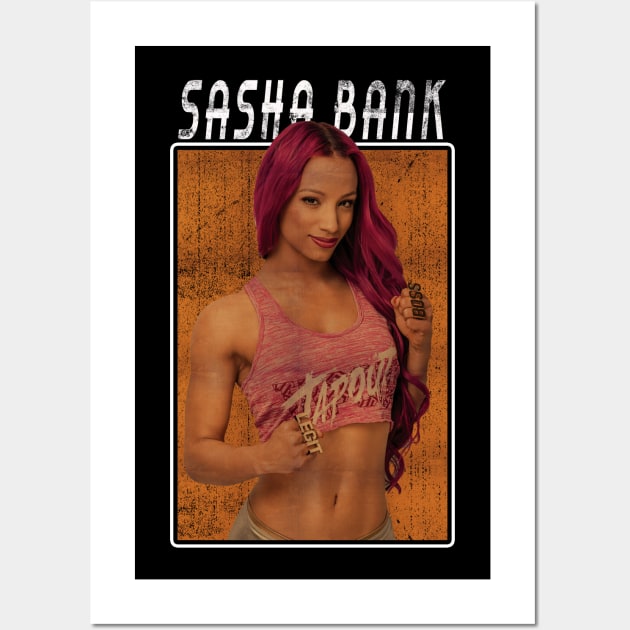 Vintage Sasha Bank Wall Art by The Gandol